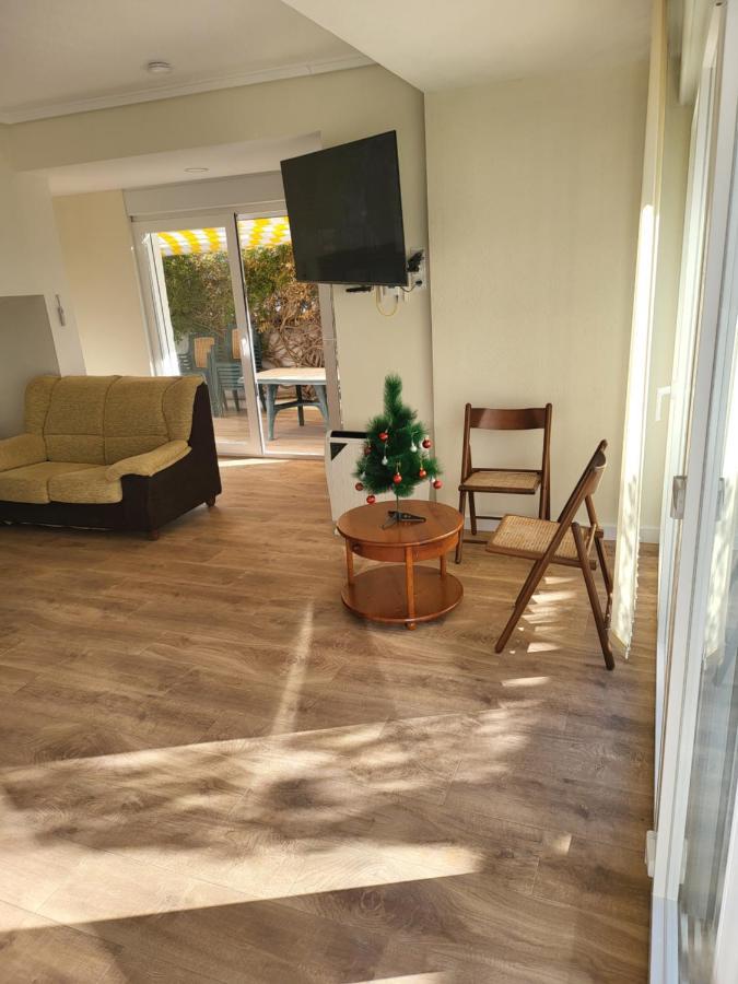 Casa Primera Linea Playa Tamarit  Santa Pola Luaran gambar