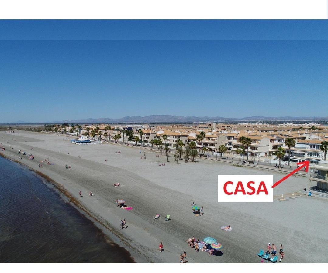 Casa Primera Linea Playa Tamarit  Santa Pola Luaran gambar